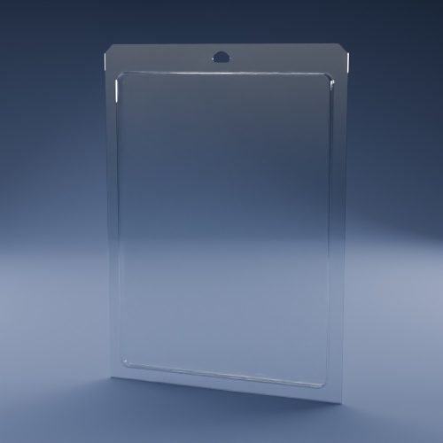 Blisteræske BLIBOX 170 i klar PET-plast – indvendige mål 216 × 298 × 13 mm