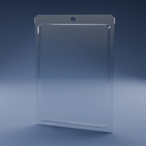 Blisteræske BLIBOX 175 i klar PET-plast – indvendige mål 216 × 298 × 20 mm