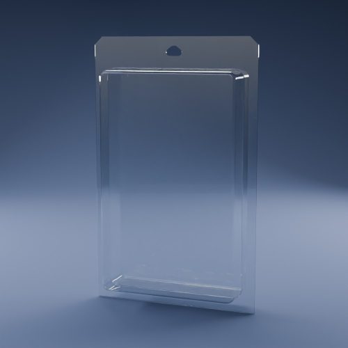 Blisteræske BLIBOX 221 i klar PET-plast – indvendige mål 154 × 246 × 55 mm