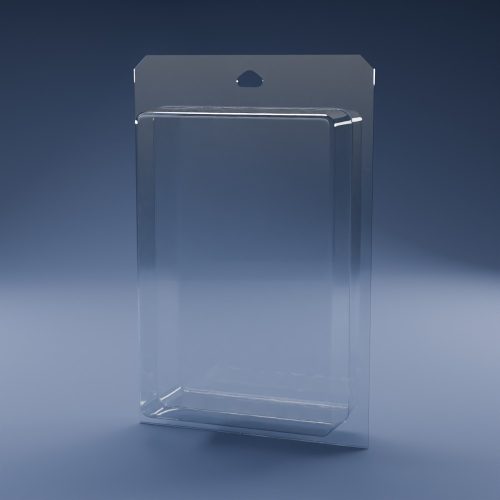 Blisteræske BLIBOX 310 i klar PET-plast – indvendige mål 135 × 204 × 69 mm